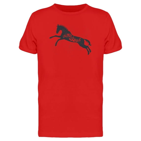 Animals World Horse Silhouette Tee Men's -Image by Shutterstock