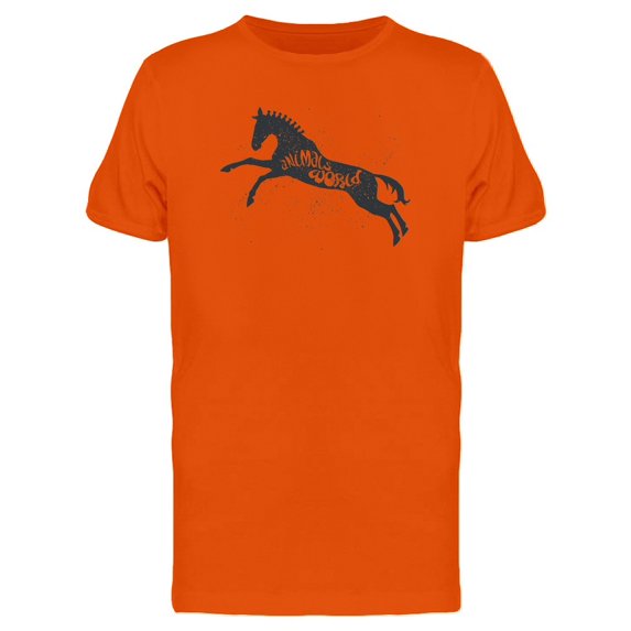 Animals World Horse Silhouette Tee Men's -Image by Shutterstock