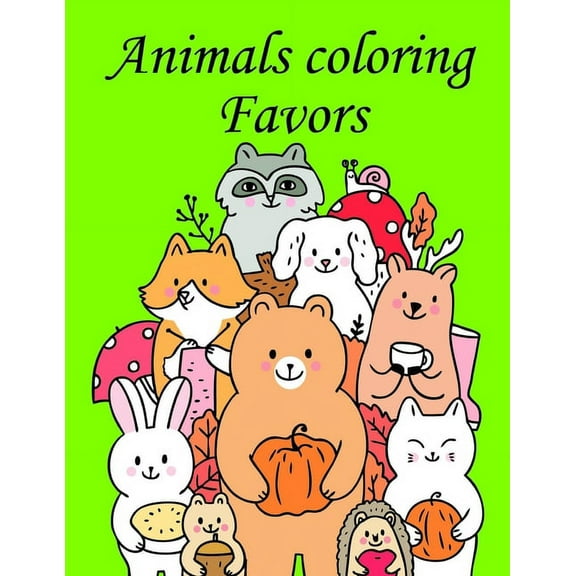 Animals coloring Favors: Mind Relaxation Everyday Tools from Pets and Wildlife Images for Adults to Relief Stress, ages 7-9 Desert Animals Paperback 1709511613 9781709511615 J.K. Mimo