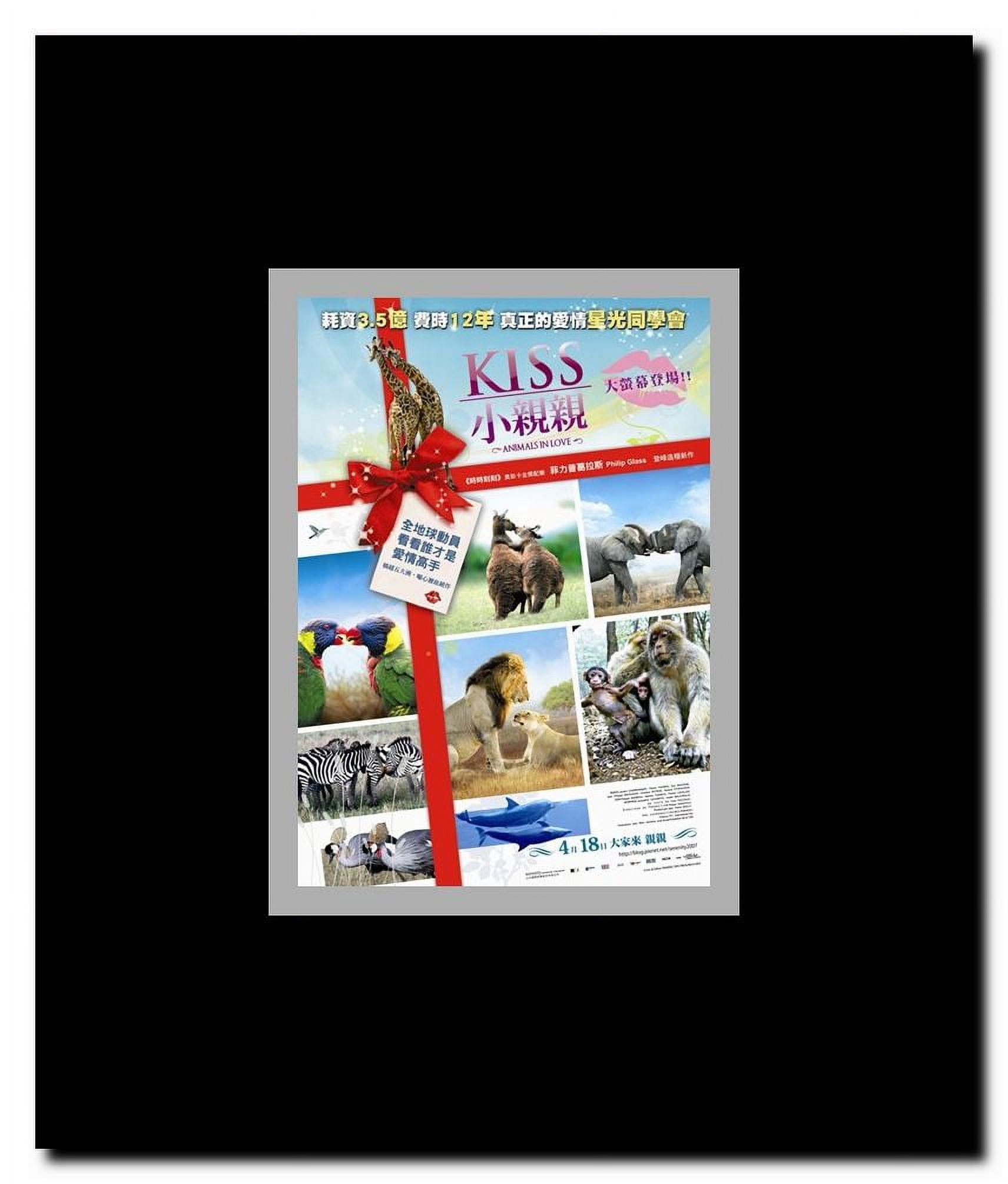 Animals in Love Framed Movie Poster