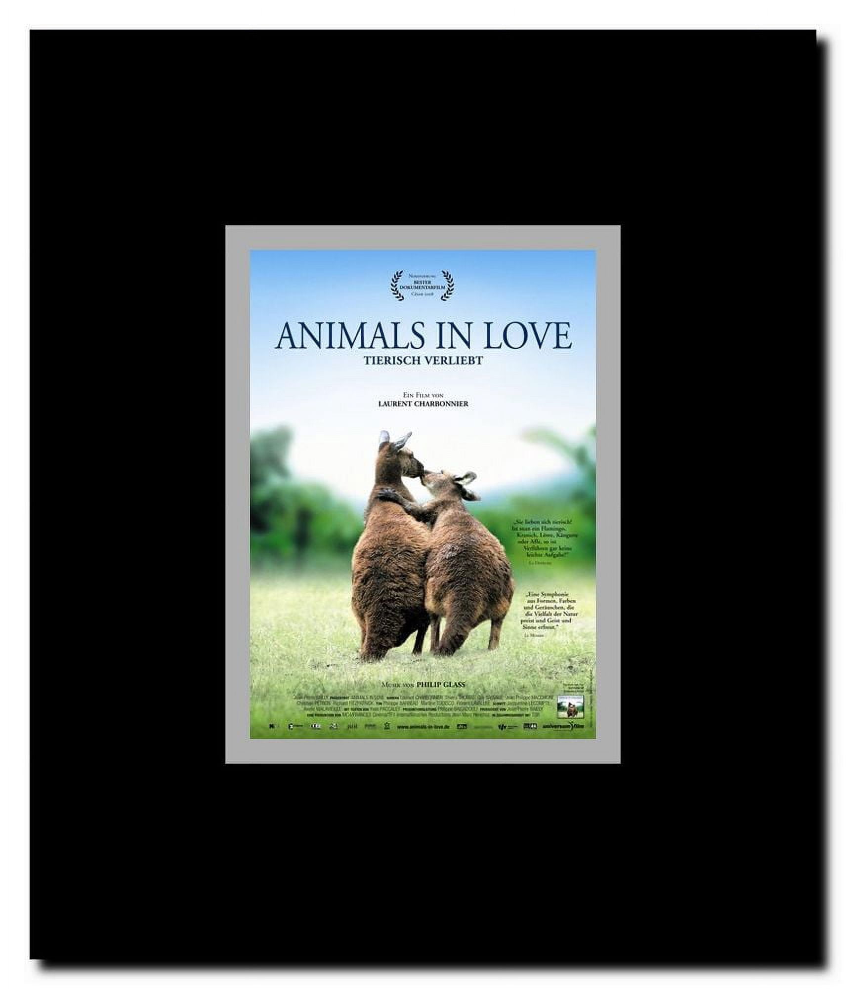 Animals in Love Framed Movie Poster