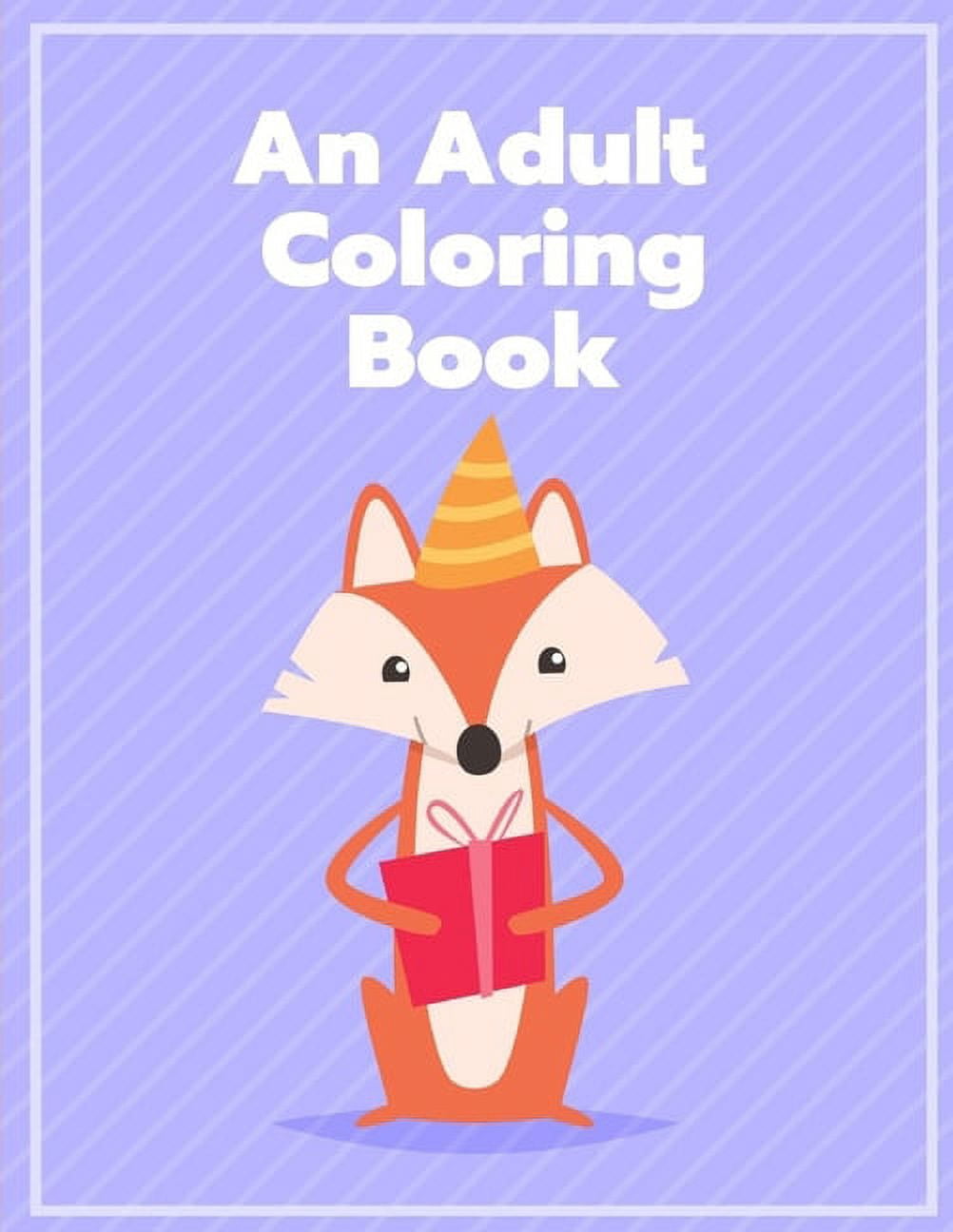 Animals in Winter: An Adult Coloring Book (Paperback)