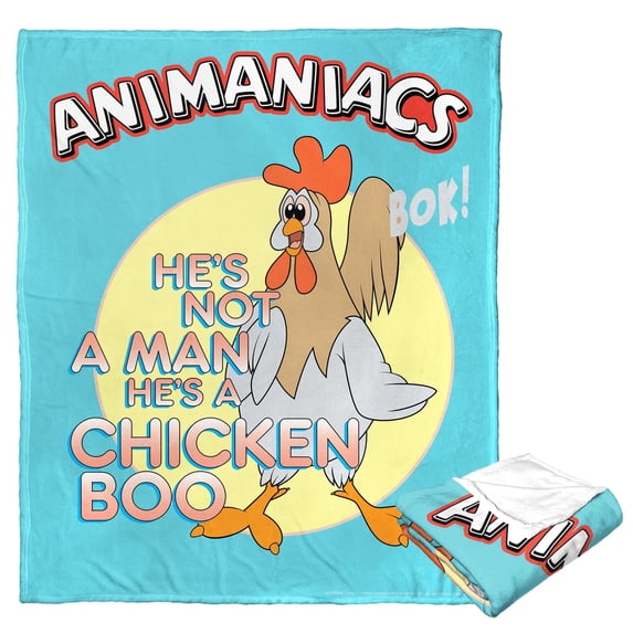 Animaniacs Chicken Boo Kids Silk Touch Throw Blanket