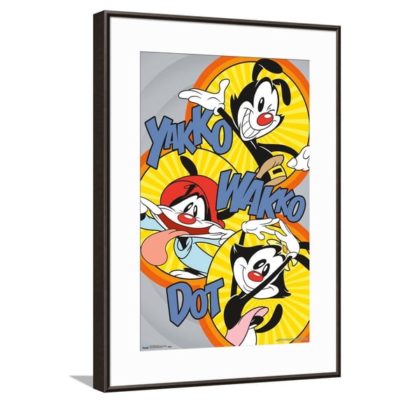 Animaniacs - Circles Canvas Wall Poster, 14.725" x 22.375"