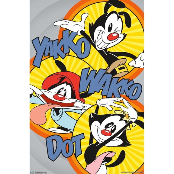 Animaniacs - Circles Wall Poster, 22.375" x 34"