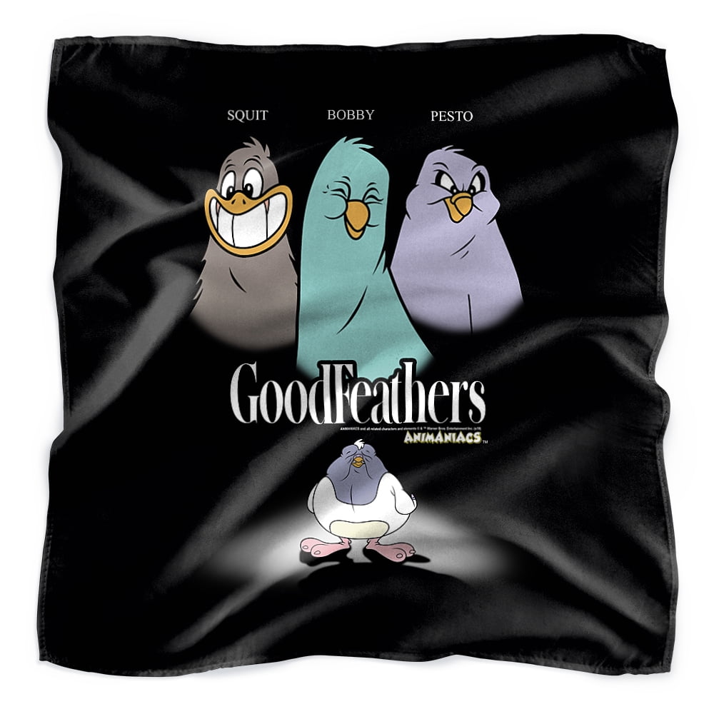 Animaniacs Goodfeathers Bandana (21 in x 21 in) - Walmart.com, image size:1000x1000
