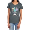 thumbnail image 1 of Animaniacs Goodfeathers Women's T Shirt, Charcoal, Small, 1 of 6