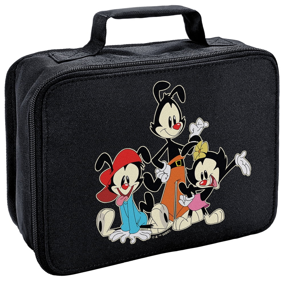 Animaniacs Group Insulated Soft Sided Lunch Box - Reusable Lunch Bag