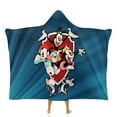 thumbnail image 1 of Animaniacs Hooded Blanket Poncho Wearable Blanket Hoodie Cozy Soft Warm Flannel Fleece Throw Blanket for Women Men Boys Girls, 1 of 7
