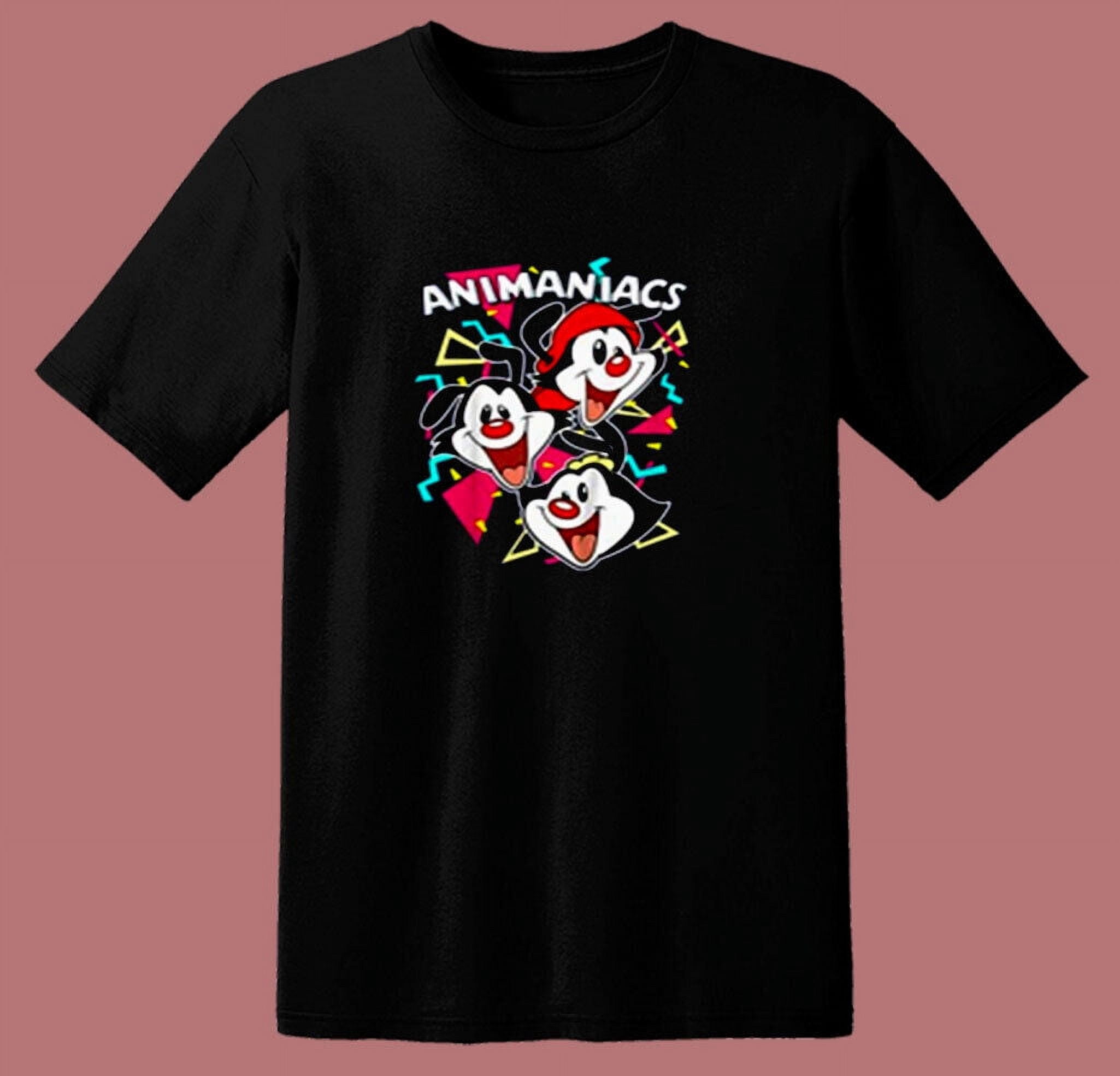 Official Animaniacs Men's T-Shirt - Wakko Classic Pose Design, Slim Fit, 100% Ringspun Cotton (Heather Blends Vary) - View #8