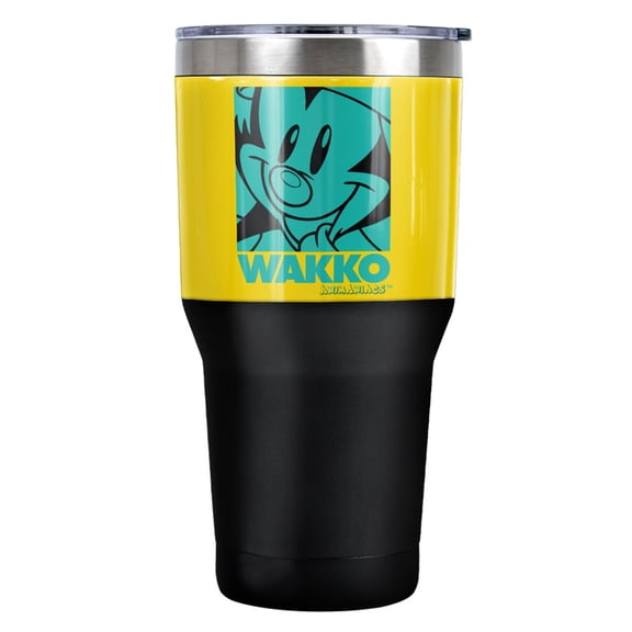 Animaniacs Pop Wakko Stainless Steel Tumbler 30 oz Coffee Travel Cup, Vacuum Insulated & Double Wall with Leakproof Sliding Lid