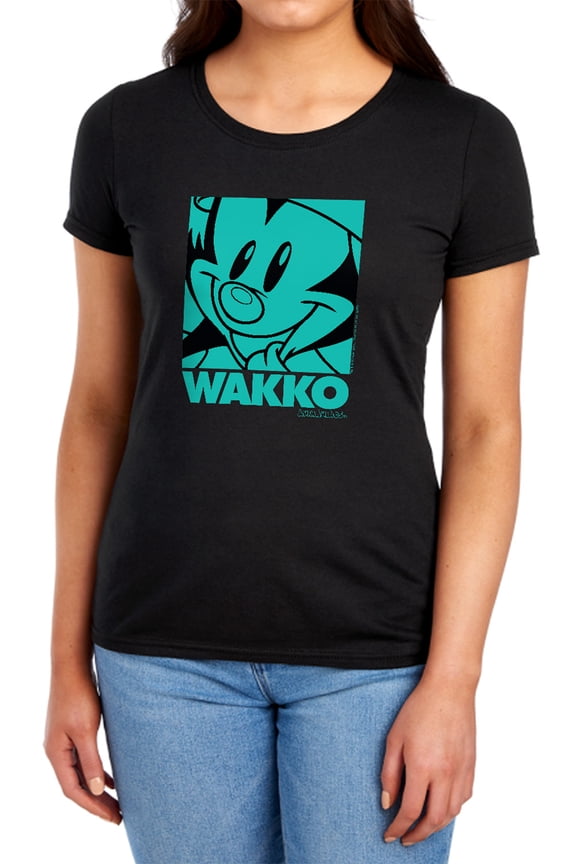 Animaniacs Pop Wakko Women's T Shirt, Black, 2X-Large