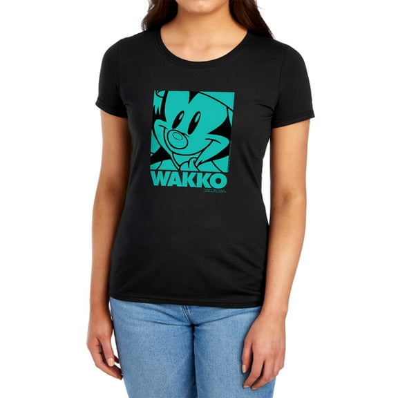 Animaniacs Pop Wakko Women's T Shirt, Black, Medium