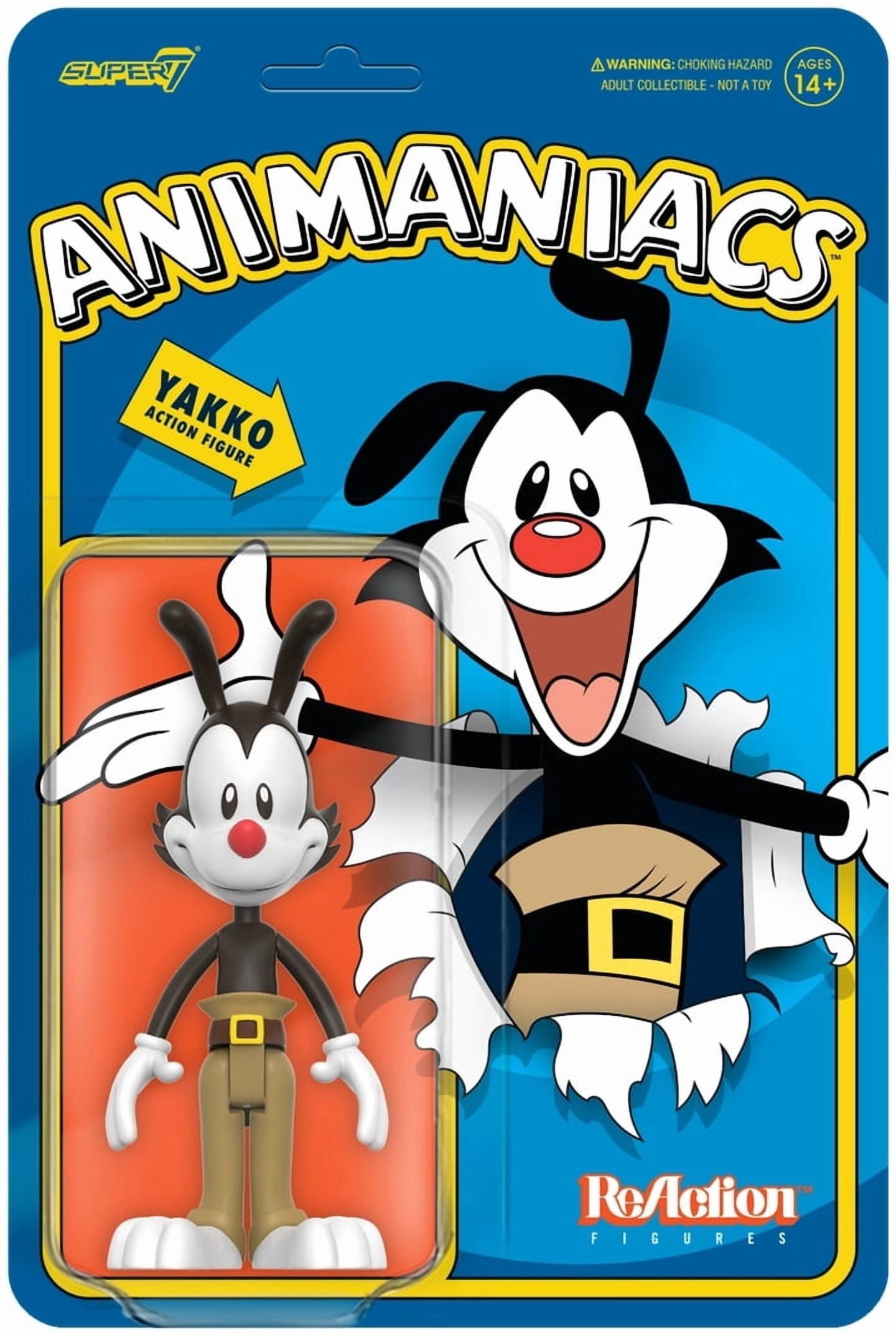 Animaniacs Yakko Warner Action Figure - ReAction Wave 1 Collection