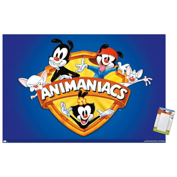 Animaniacs - Shield Wall Poster, 22.375" x 34"