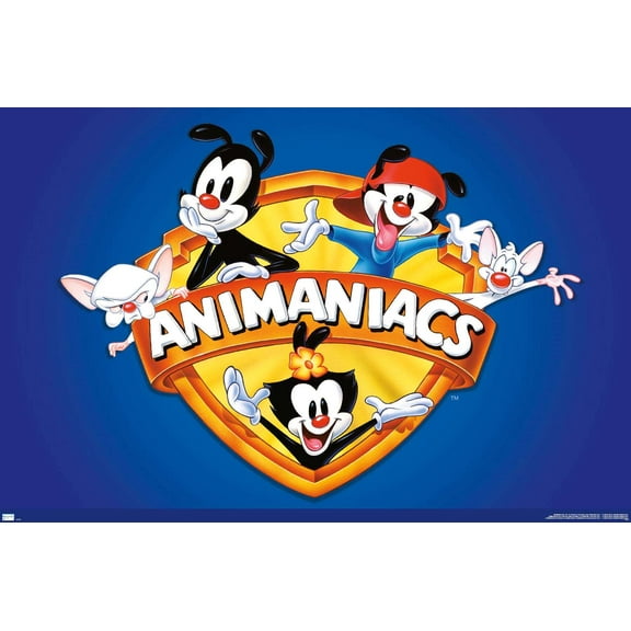 Animaniacs - Shield Wall Poster, 22.375" x 34"