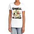 thumbnail image 1 of Animaniacs Smell Ya Later Women's T Shirt, White, Large, 1 of 6