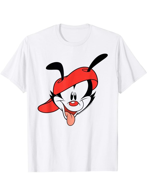 Animaniacs Wakko Big Face Easy Halloween Costume Cartoon T-Shirt, Vintage T-Shirt