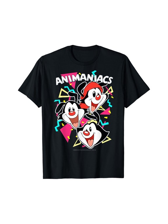 Animaniacs Yakko Wakko Dot Party Portrait T-Shirt