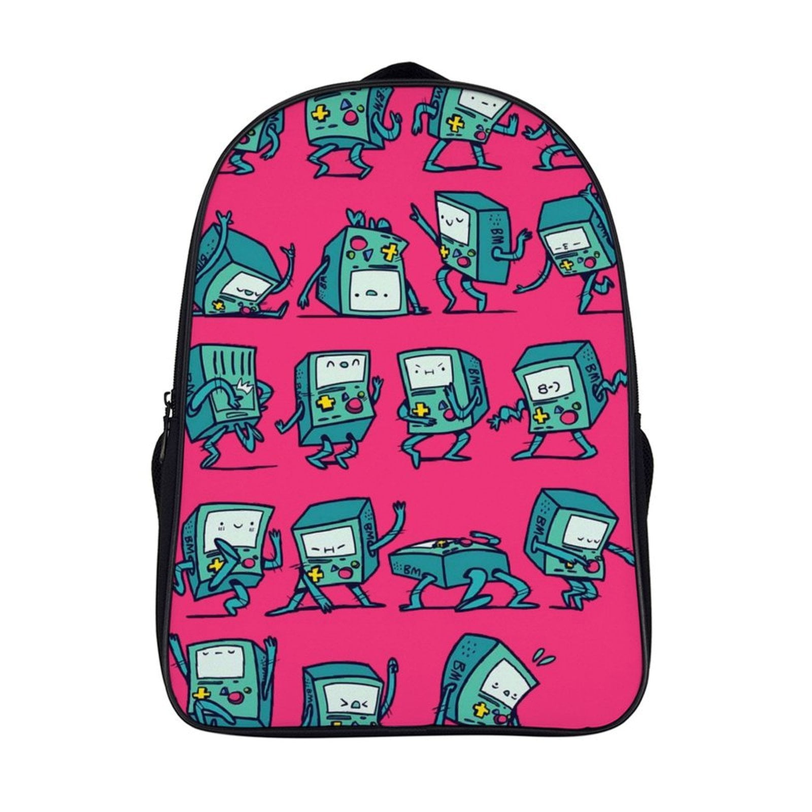 Animated Adventure Time Backpack Student School Bag Satchel Bookbag 2 ...