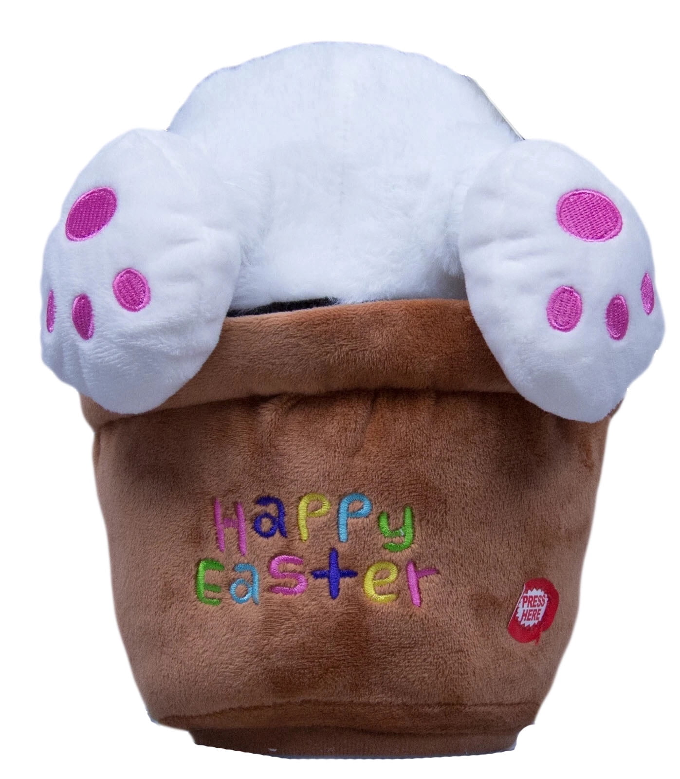 Animated Bunny Feet  Happy Easter Rabbit Plush Stuffed Animal
