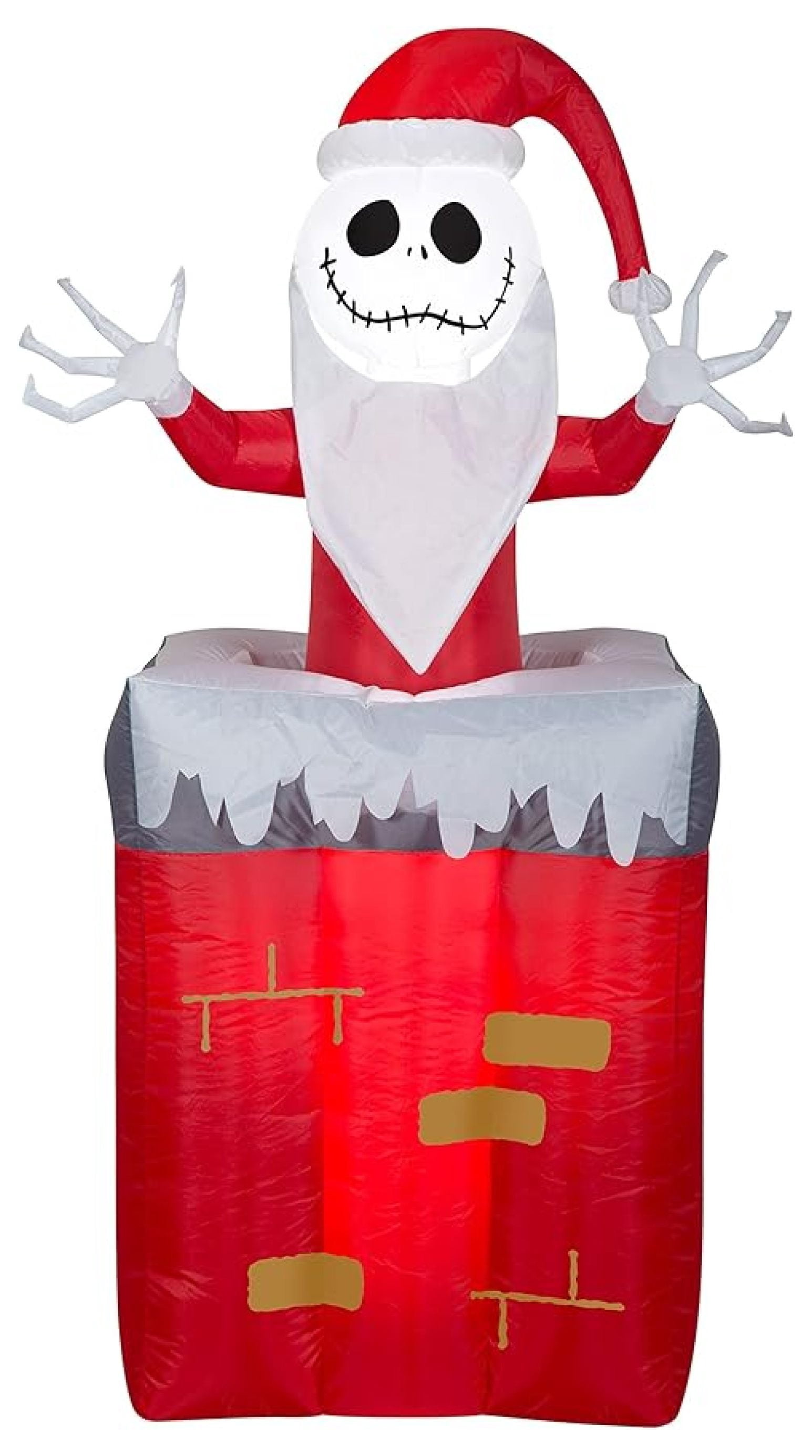 Animated Christmas Airblown Inflatable Inflatable Jack Skellington in ...