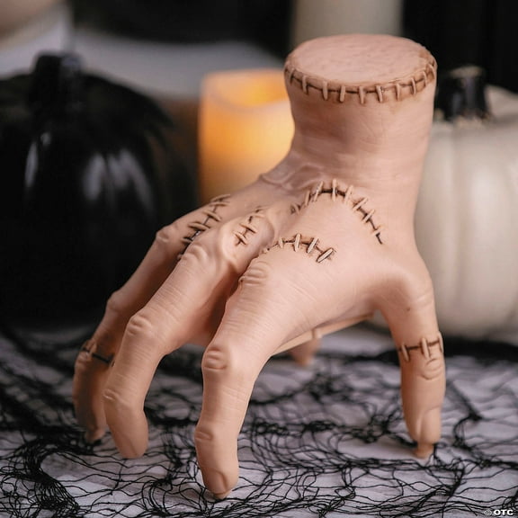 Animated Severed Hand Halloween Decorations, Horror Ghosts Hands Miniature Figurines, Thriller Hands Desk Decorations Collectible Toys, Creative Halloween Decorations for Haunted House