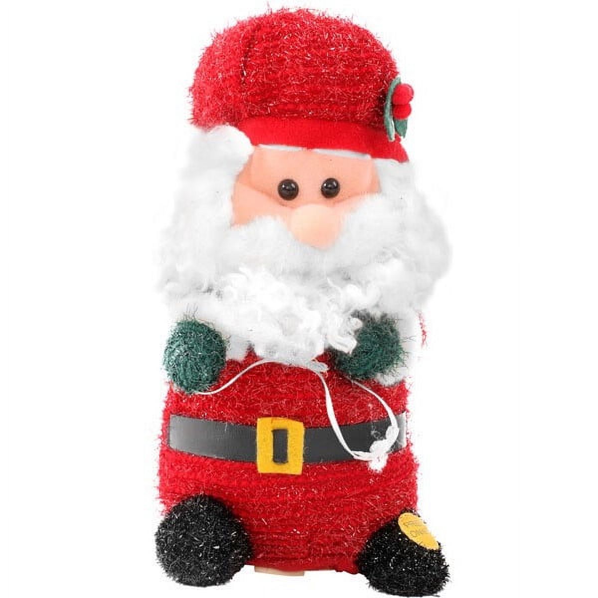 Life Size Animated Dancing Santa With Realistic Face Holiday Decor Life Size Animated Dancing Santa With Realistic Face Holiday Decor