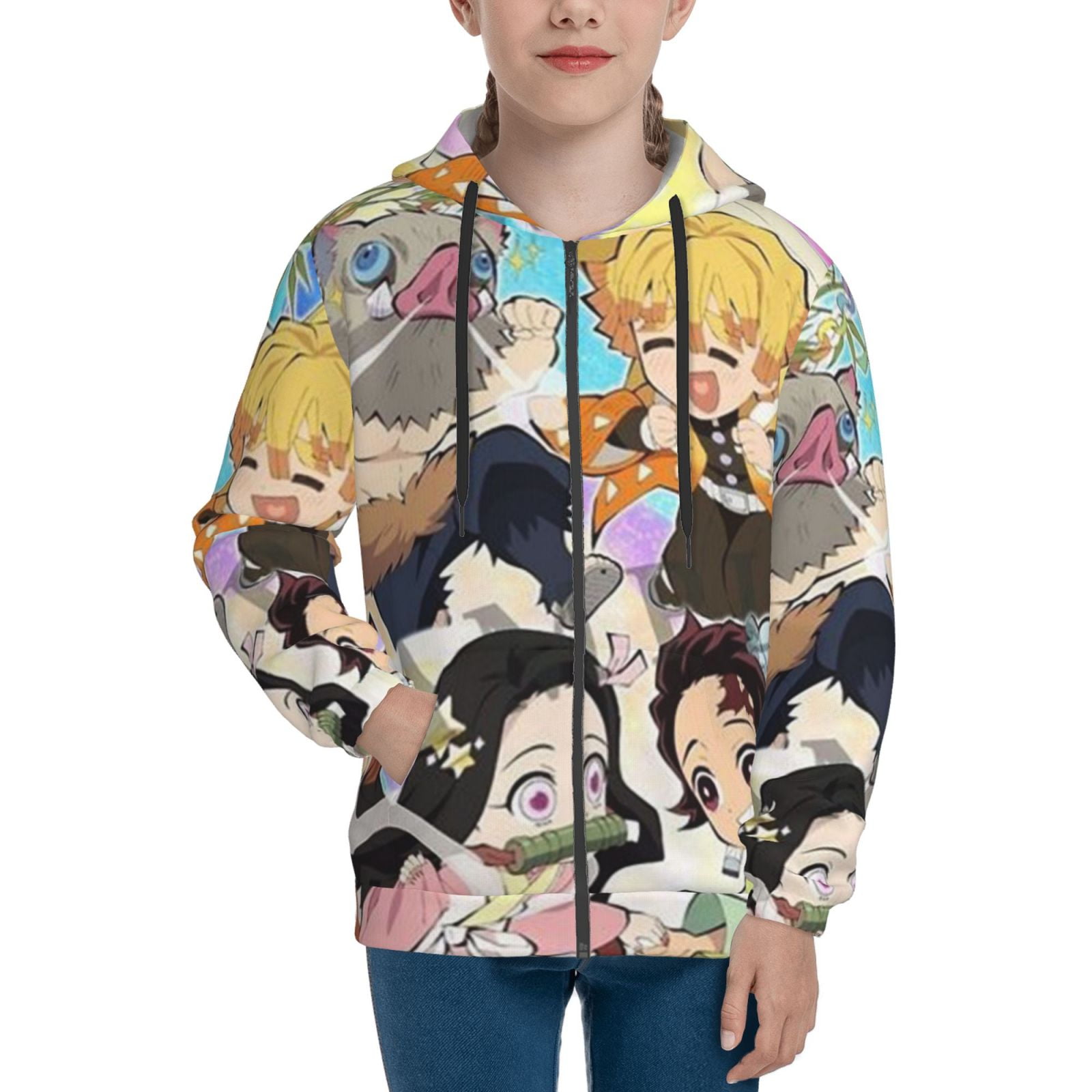Süßer Halloween Hoodie Für Kids - Kürbis & Geister Print Für Coole Herbsttage