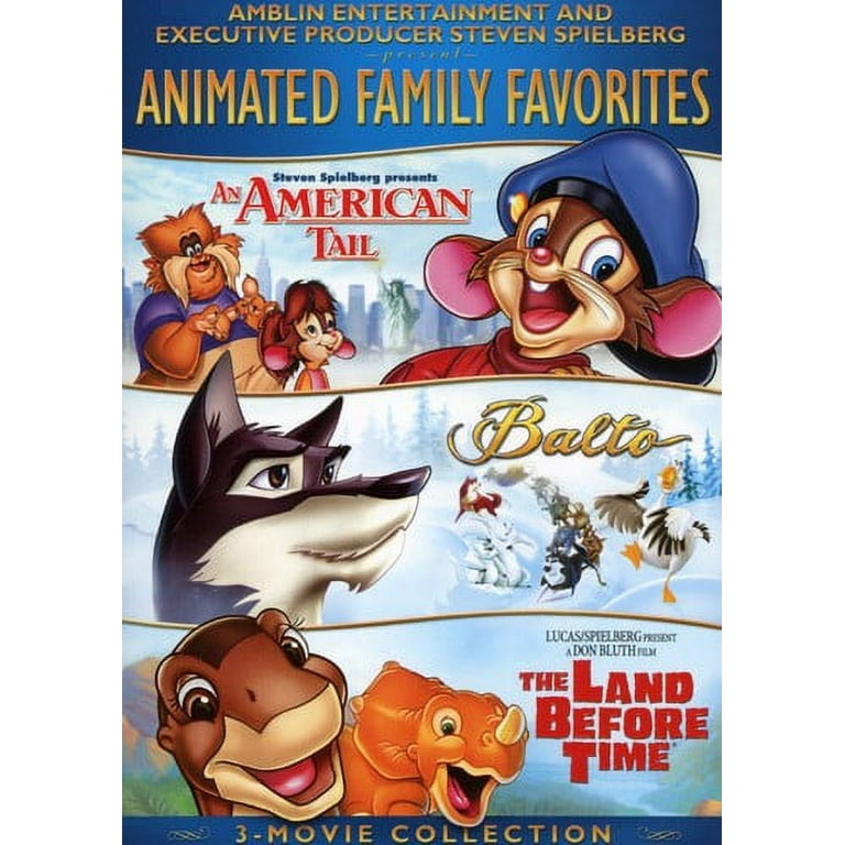 Animated Family Favorites 3 Movie Collection DVD Universal Studios Animation