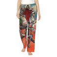thumbnail image 1 of Animated Gorillaz Women's Pajama Pants Lounge Daily Novelty Cozy Sleep Bottoms Pants Sleepwear With Pockets, 1 of 8