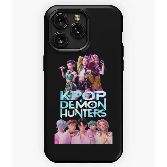Animated Kpop Films 2025 Concert Fan iPhone 11 12 13 14 15 16 17 Pro Max Phone Cover