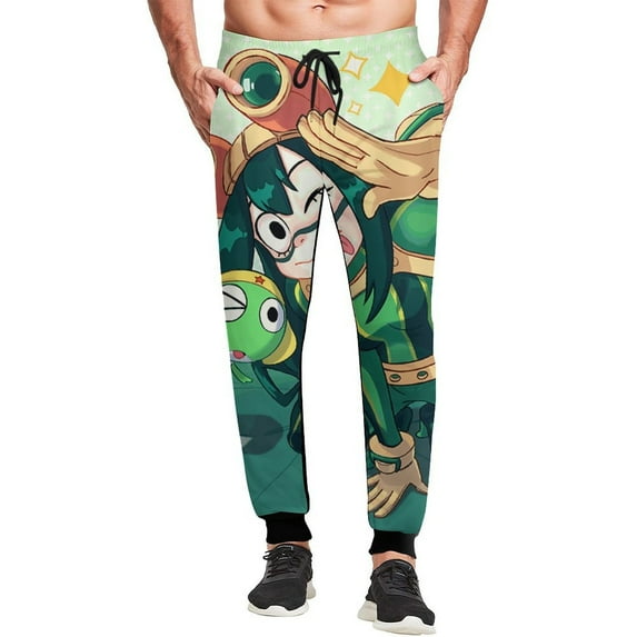 Animated My Hero Academia Men's Sweatpants 3D Printing Casual Joggers Pants Trousers Fashion Daily Sweatpants With Drawstring Closed Bottom