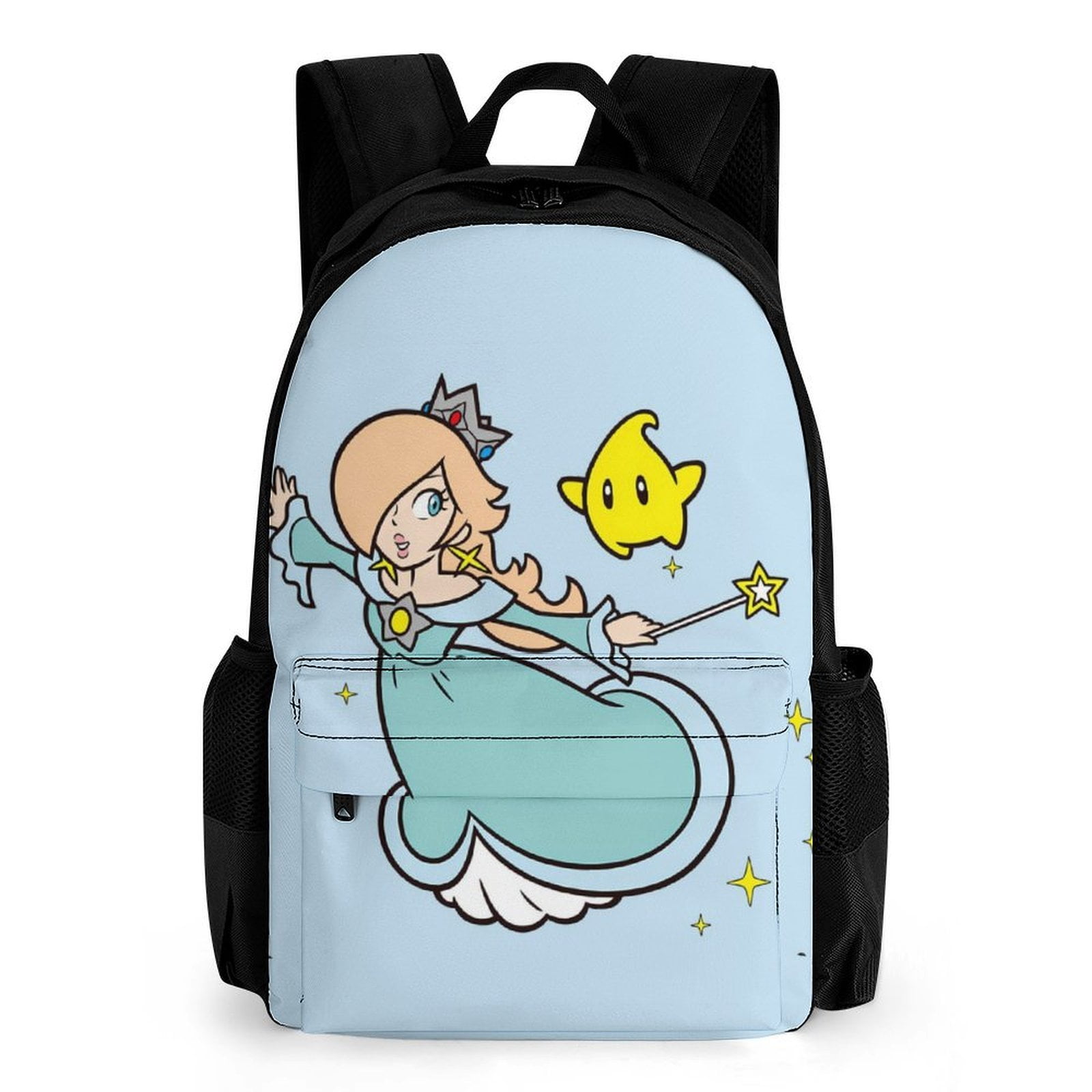 Animated Rosalina Backpack Laptop Bag Large Capacity Multipurpose ...