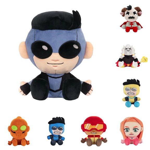 Animated Series Hero Stuffed Plush, 7.87 Inch Soft Stuffed Doll for Fans, Funny Home Decor Birthday Collectible Gifts
