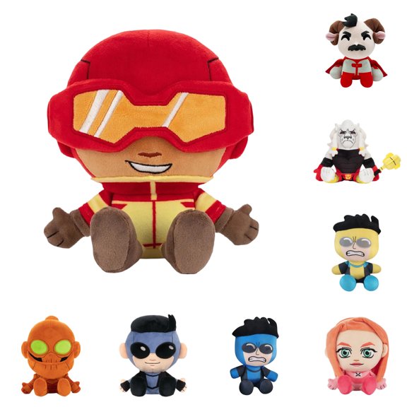 Animated Series Hero Stuffed Plush, 7.87 Inch Soft Stuffed Doll for Fans, Funny Home Decor Birthday Collectible Gifts