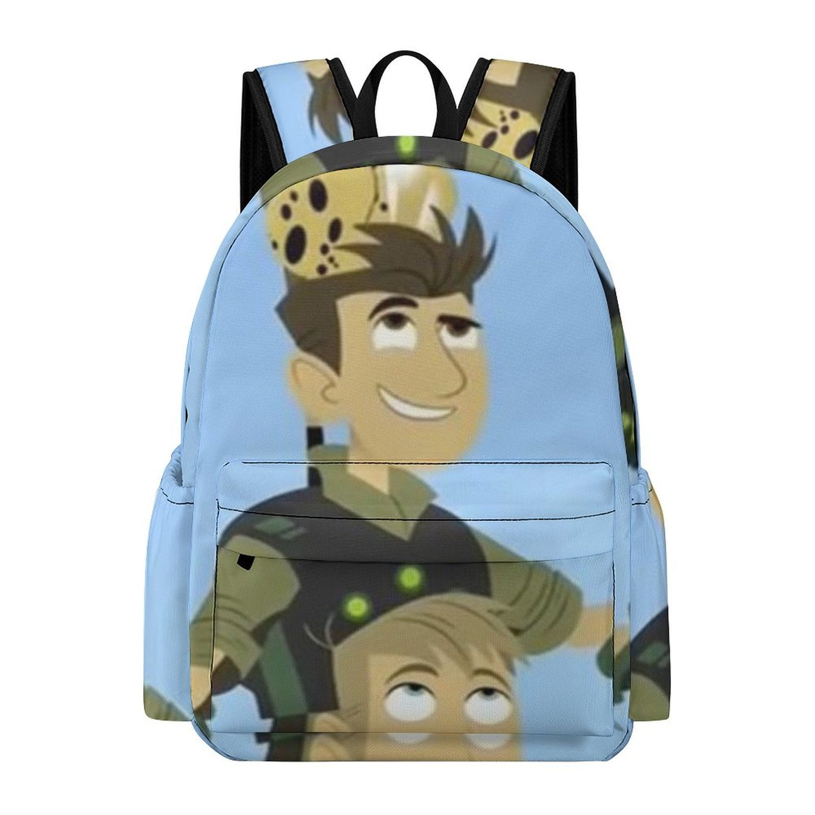 Animated Wild Kratts Schoolbag Backpack Daypack Student Satchel Bookbag ...