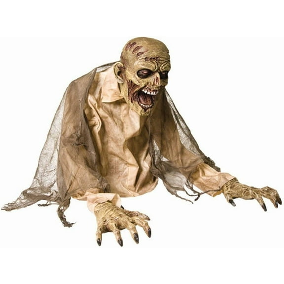 Animated Zombie Halloween Prop Decoration with Fog