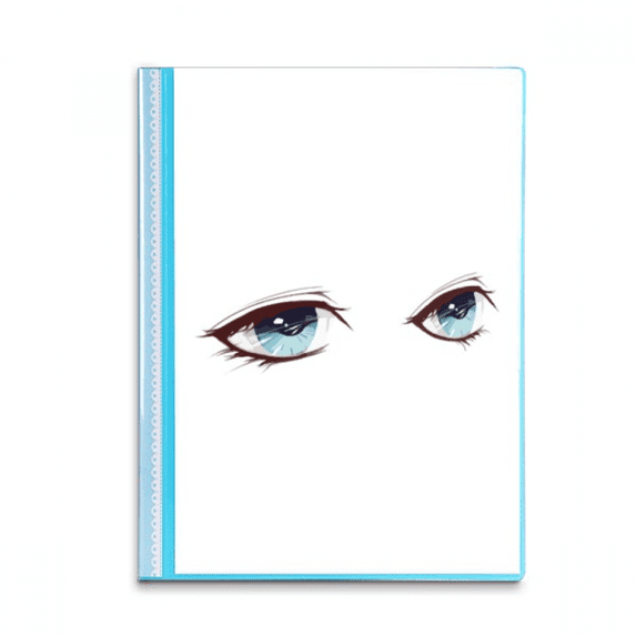 Animation Cocs Side Eyes Book Sheet Protectors Portfolio Binder Folder