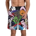 thumbnail image 1 of Animation Ghostbusters Men's Beach Shorts Swim Trunks Casual Quick Dry Board Shorts Swimwear with Mesh Lined and Pockets, 1 of 8