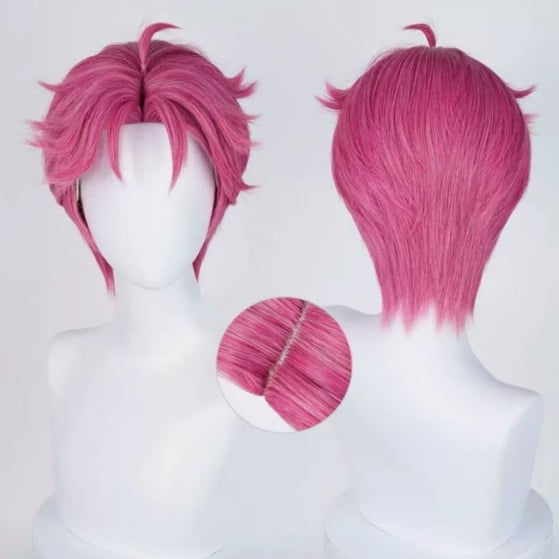Animation Hair Wigs Cosplay special simulation scalp top natural realistic Hair Wigs Breathable, lightweight