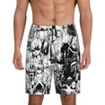 thumbnail image 1 of Animation My Hero Academia Men's Short Pajama Pants Lightweight Daily Lounge Shorts Bottoms Sleepwear Cozy Soft Home Pajama Pants Shorts, 1 of 9