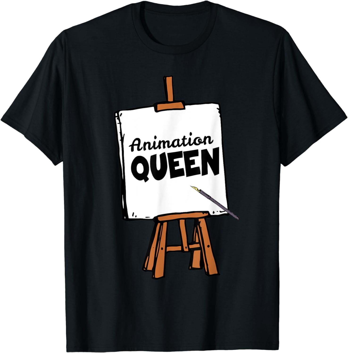 Animation Queen Cartoonist Cartoons Drawing Artist Draw TShirt