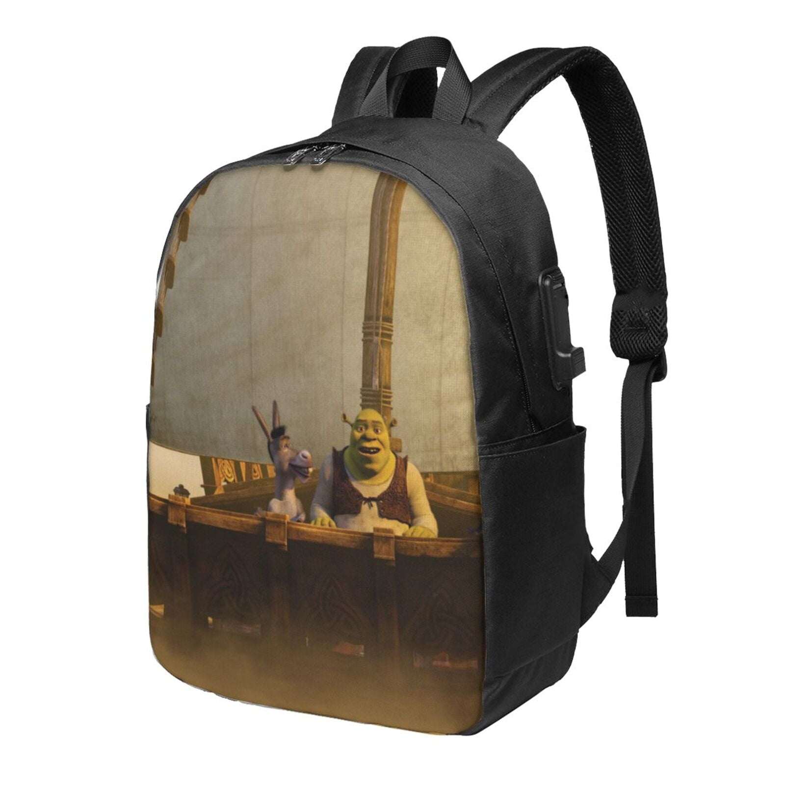 Animation Shrek Backpack Laptop Daypack School Bag Bookbag Student ...