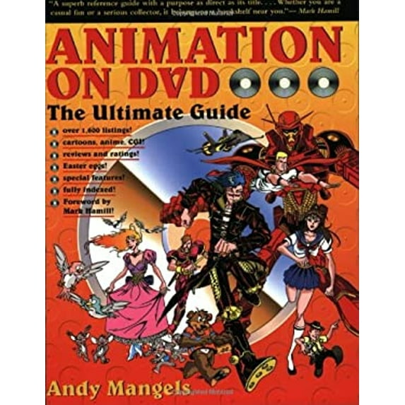 Pre-Owned Animation on DVD: The Ultimate Guide (Paperback) 188065668X 9781880656686