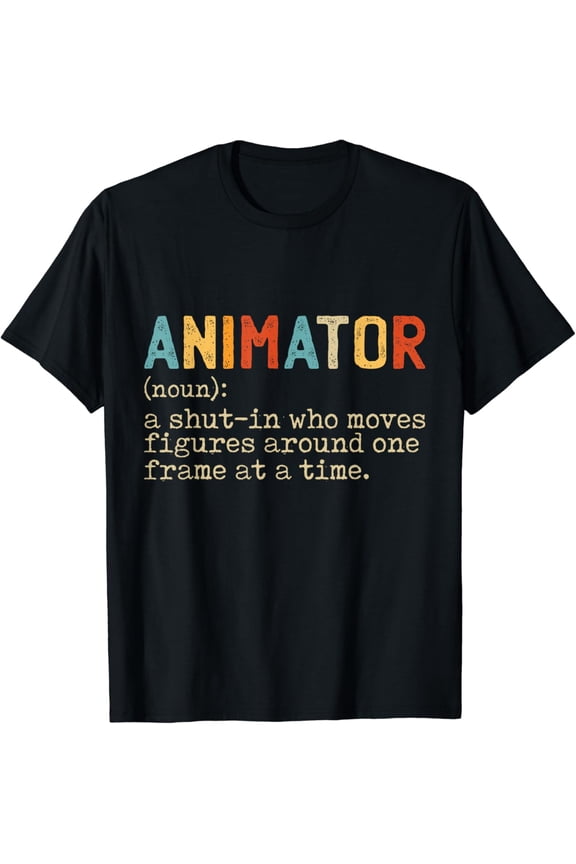 Animator Definition T-Shirt mens t shirt womens t shirt cropped tshirt graphic tshirt black t shirt
