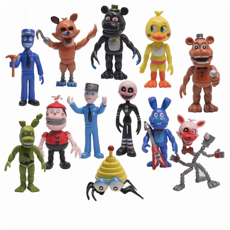 GSMD, Five Nights at Freddy's Action Figure Set, 12 PCS