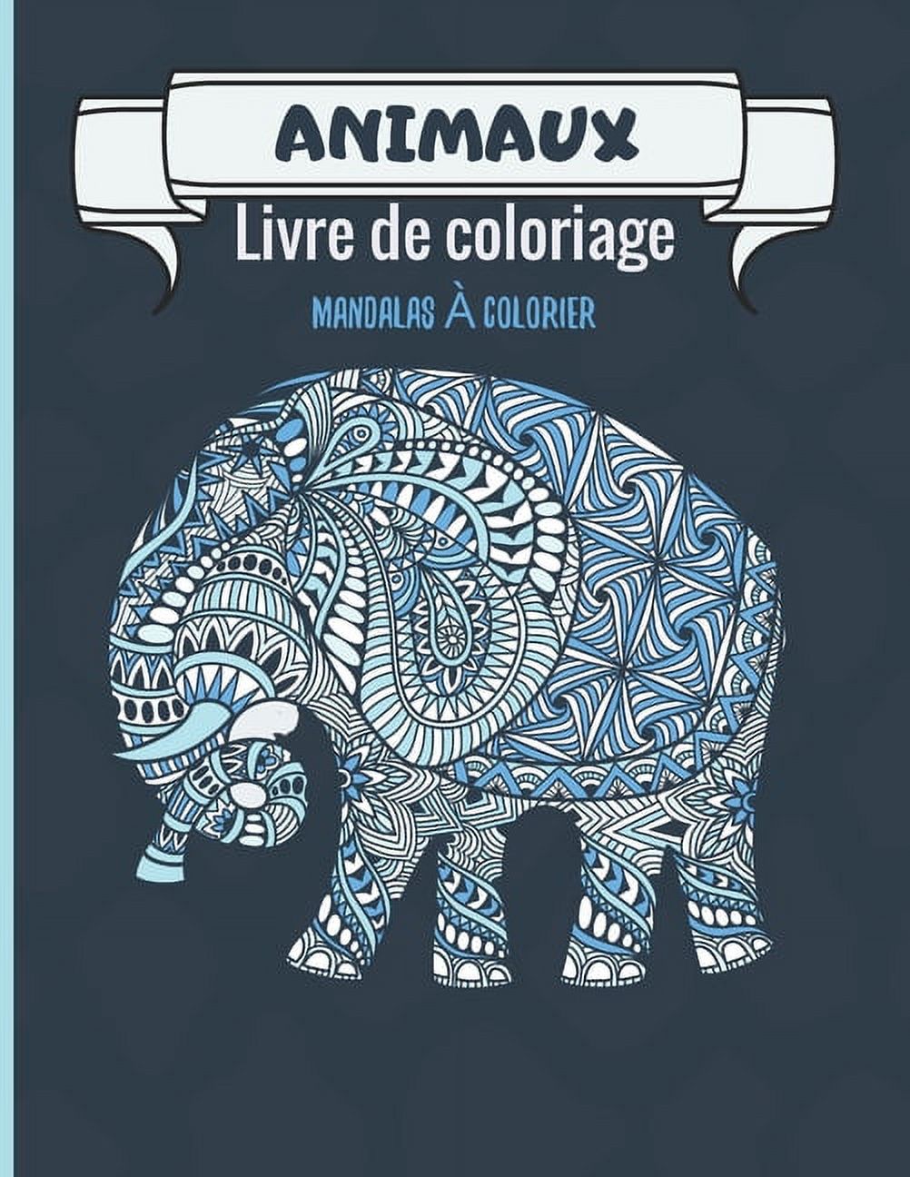 Livre De Coloriage Mandalas Célestes Pour Adultes - 30 Dessins Anti-stress, Papier Épais 200g/m², Reliure Spirale - Cahier De Coloriage Premium Avec Exemples