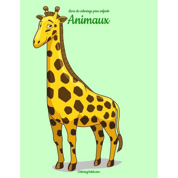 Animaux Livre de coloriage pour enfants Animaux 1, Book 1, (Paperback)