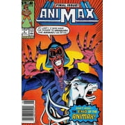Animax #4 Newsstand VF ; Marvel Comic Book